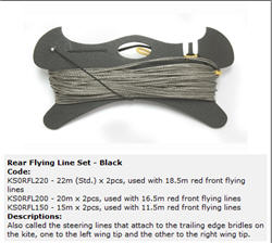 2010 Cabrinha Rear Line Pair