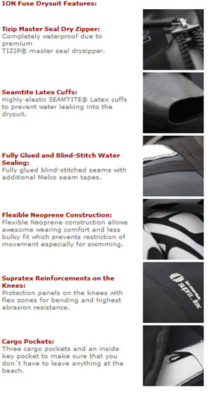 2012 ION FUSE DRYSUIT